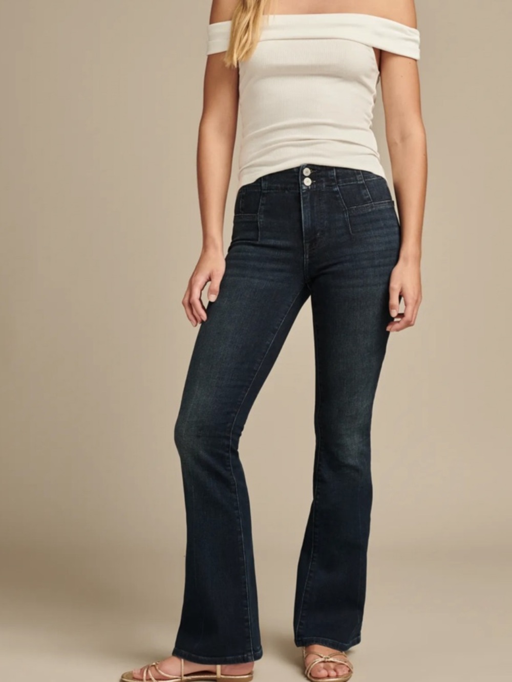 Lucky Brand High Rise Stevie Flare